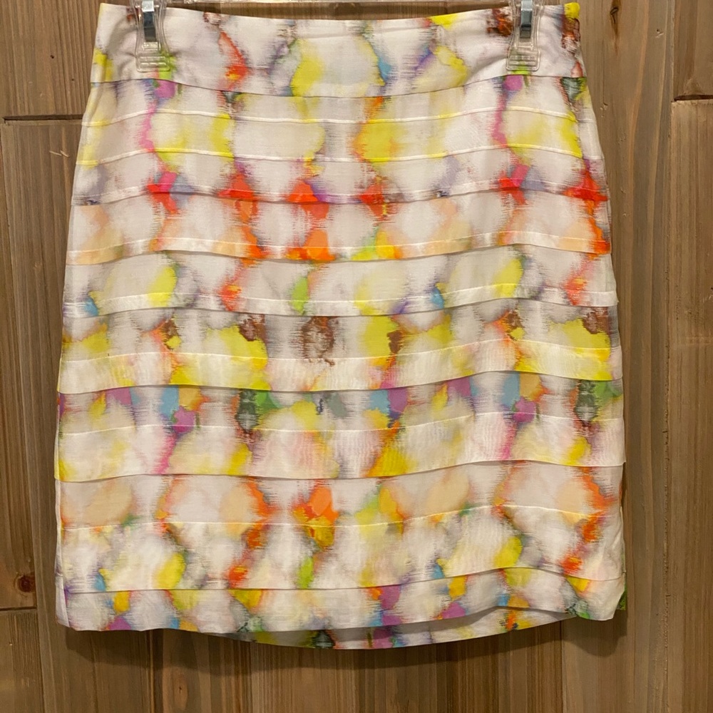 Ann Taylor | Silk Mini Watercolor | Size 0